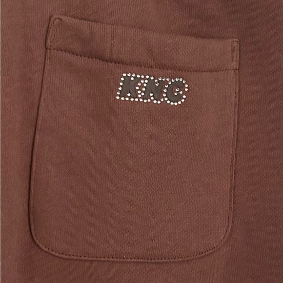 Champion x KNC Beauty Reverse Weave Sweatpants/Brown - Picture 9 of 11